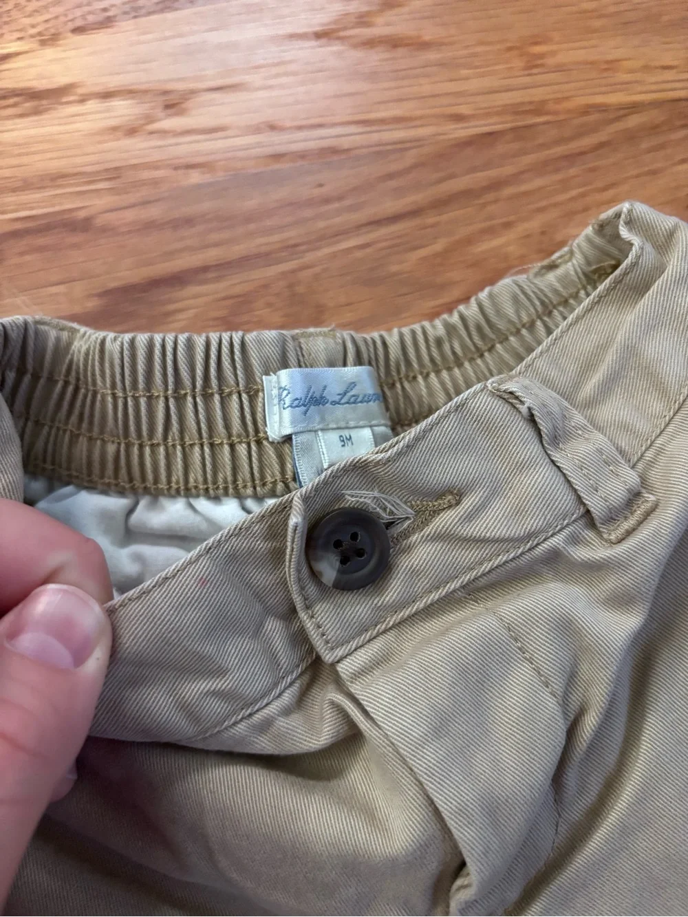 Ralph Lauren Baby Khakis 9M